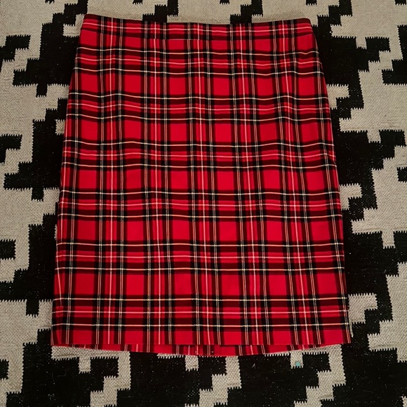 J. Crew Factory Dresses & Skirts - J Crew Factory Plaid Pencil Skirt